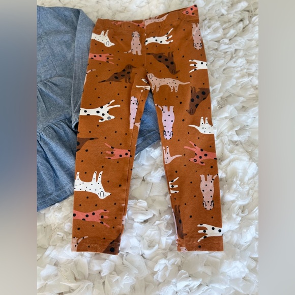 Baby & Toddler Girl Carter's 2-Piece
Chambray Top & Legging Set SIZE 2T - Picture 5 of 14